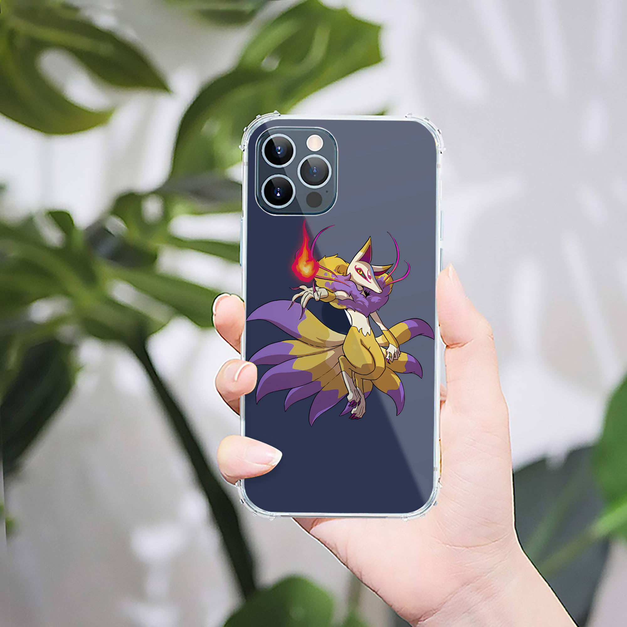 （画像用） 妖怪ウォッチ Yo-kai Watch 【iPhone 12シリーズ対応】透明スマホケース（クリアソフトケース）